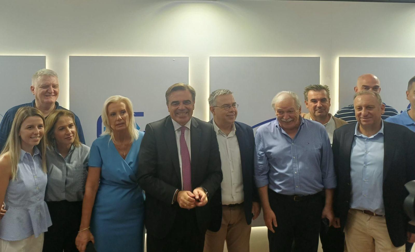 Συνάντηση των Γραμματέων των επτά Αποκεντρωμένων Διοικήσεων με τον υπ. Αγροτικής Ανάπτυξης και Τροφίμων Μ. Σχοινά στη ΔΕΘ