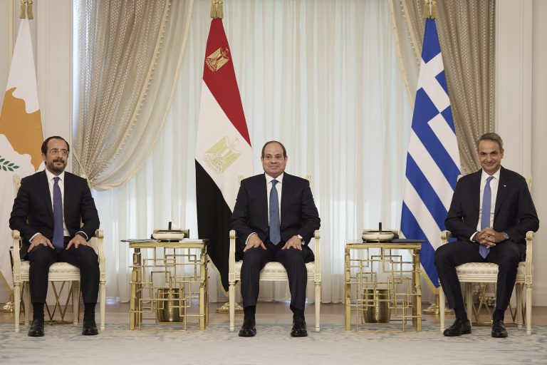 Μητσοτάκης: Υπόδειγμα σταθερότητας και ευημερίας στην Ανατ. Μεσόγειο η τριμερής Ελλάδας – Κύπρου – Αιγύπτου