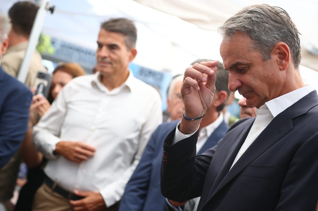 ΔΕΘ: Στη εγκαίνια της Έκθεσης ο Κυριάκος Μητσοτάκης – Παρέστη στον καθιερωμένο αγιασμό