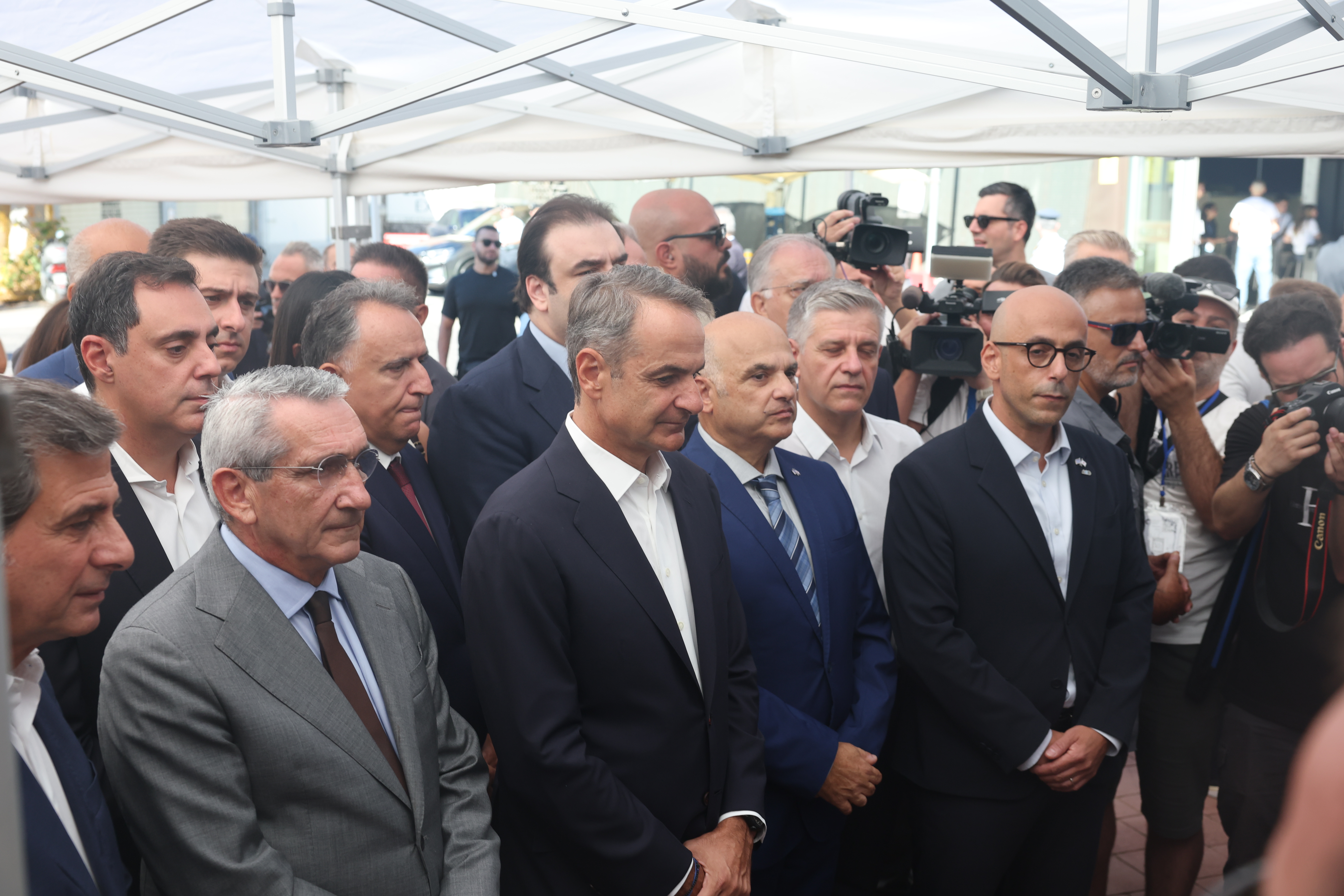 ΔΕΘ: Στη εγκαίνια της Έκθεσης ο Κυριάκος Μητσοτάκης – Παρέστη στον καθιερωμένο αγιασμό