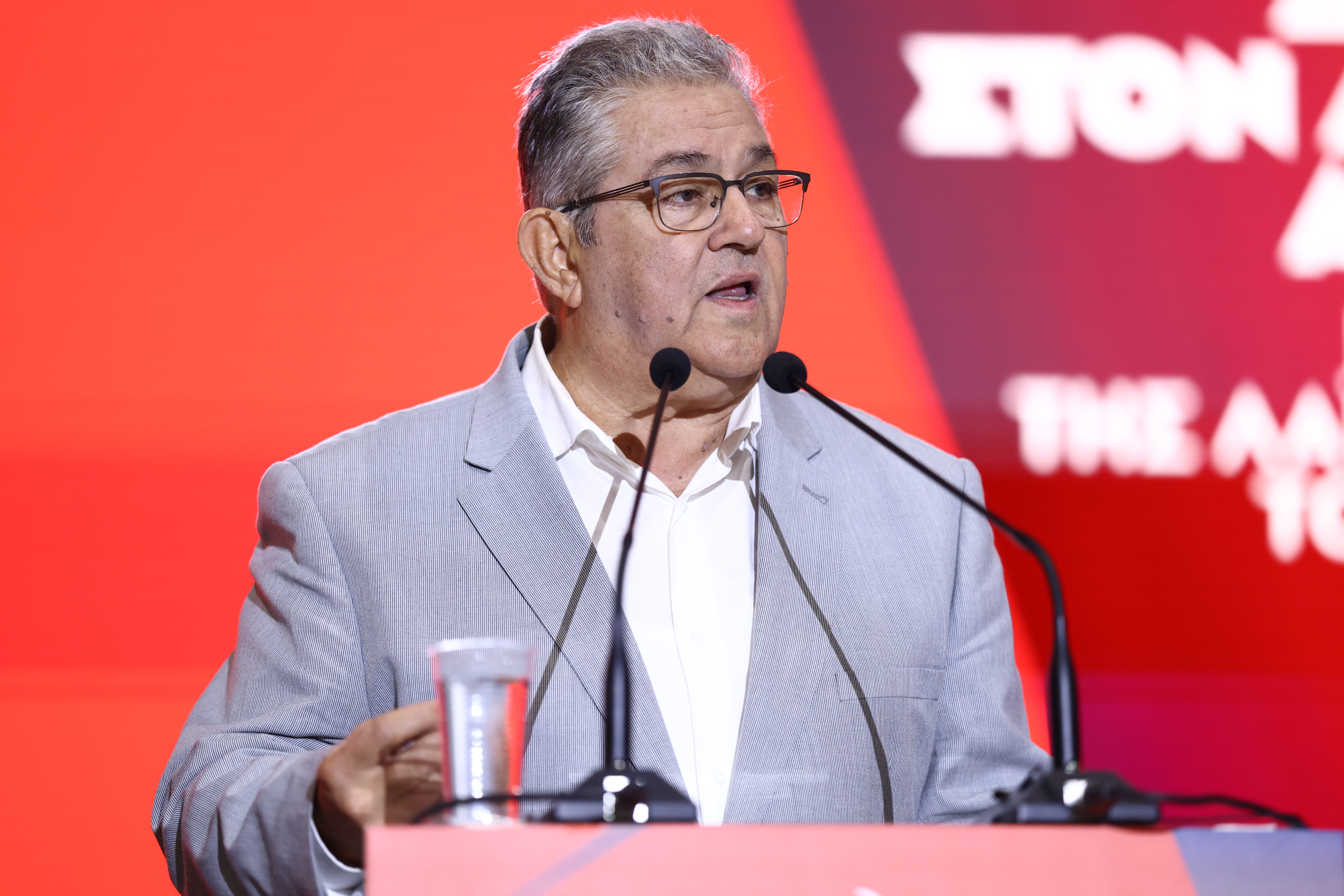 Κουτσούμπας: Το πραγματικό διακύβευμα για τον λαό μπροστά στις εκλογές είναι ένα δυνατό ΚΚΕ