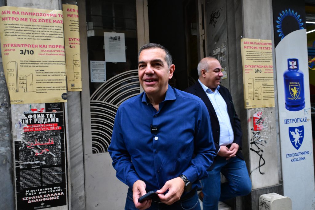 Επίσκεψη Αλ. Τσίπρα στην Κυψέλη: «Με την ασφάλεια δεν μπορούμε να παίζουμε»