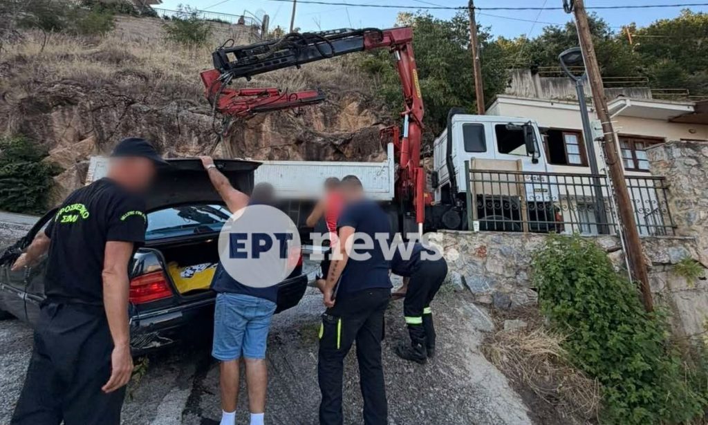 Καστοριά: Ανατροπή οχήματος με τραυματισμό ηλικιωμένου οδηγού στον Απόσκεπο
