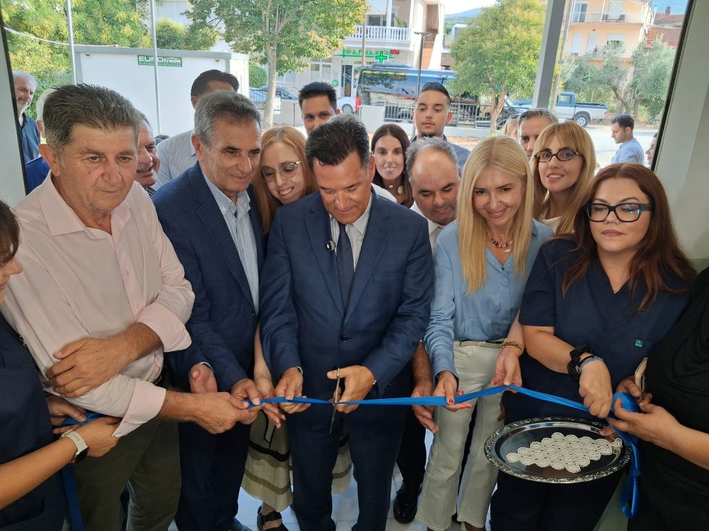 Σέρρες: Δύο Κέντρα Υγείας εγκαινίασε ο Άδωνις Γεωργιάδης