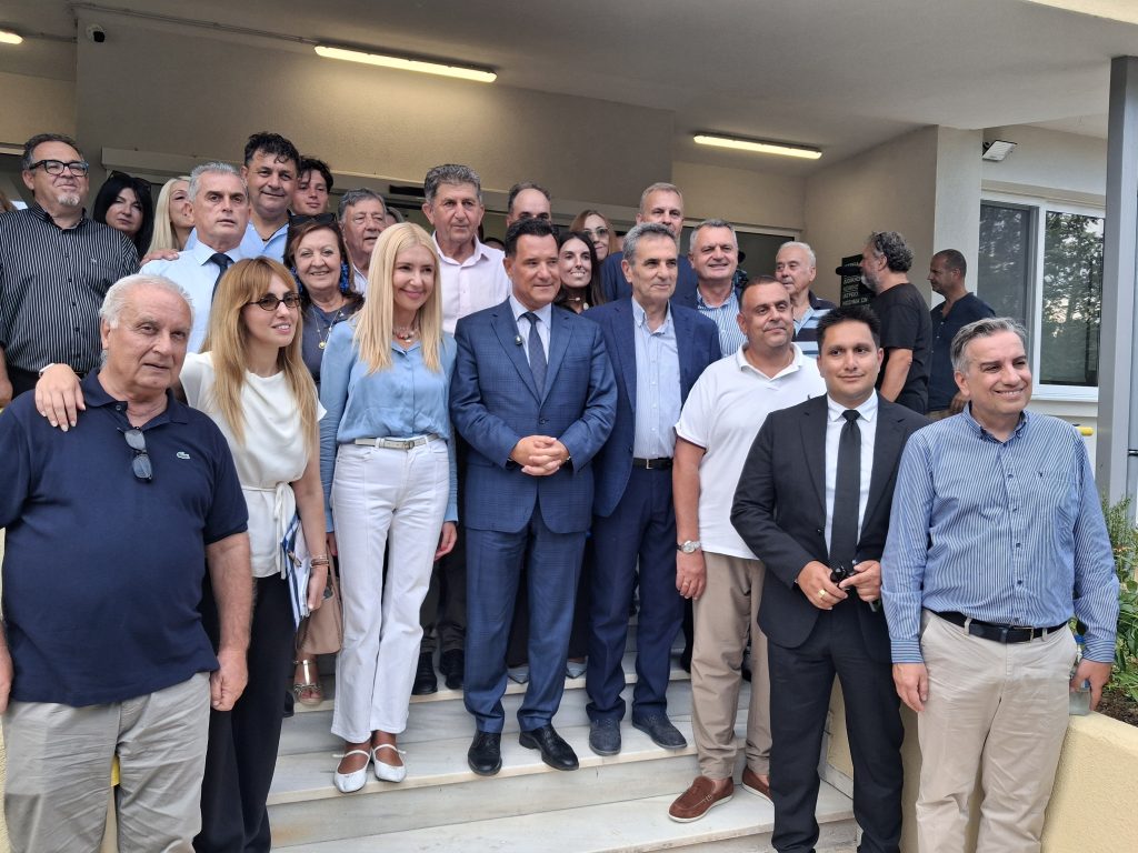 Σέρρες: Δύο Κέντρα Υγείας εγκαινίασε ο Άδωνις Γεωργιάδης