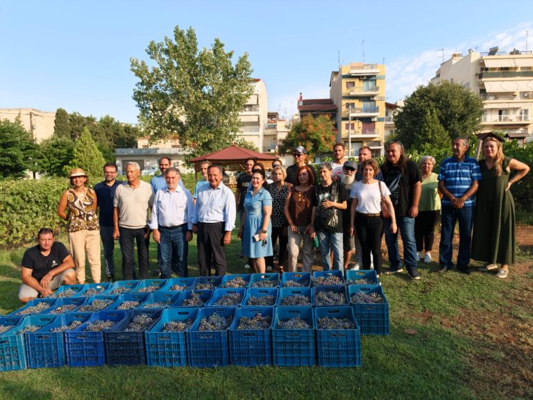 Η Θεσσαλονίκη τρύγησε τον Αστικό Αμπελώνα της – Τιμήθηκε ο Ευάγγελος Γεροβασιλείου