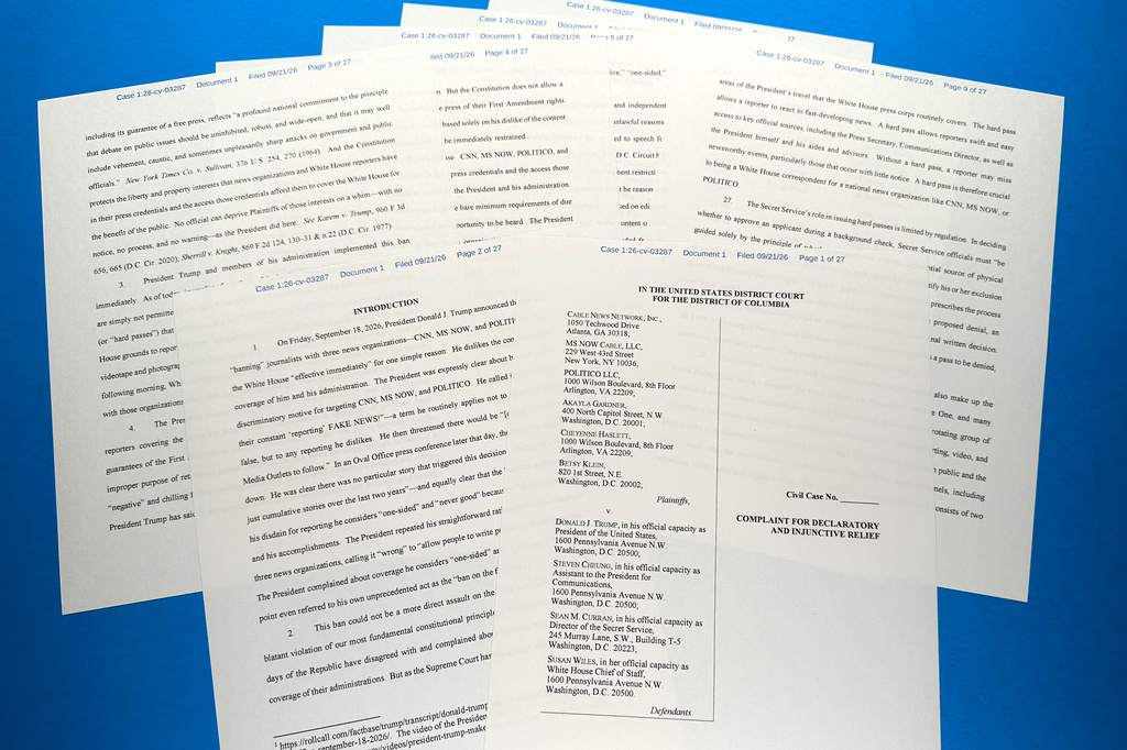 ΗΠΑ: Οι αρχές απαγόρευσαν την είσοδο δημοσιογράφων στον Λευκό Οίκο, παρά τη δικαστική εντολή περί του αντιθέτου