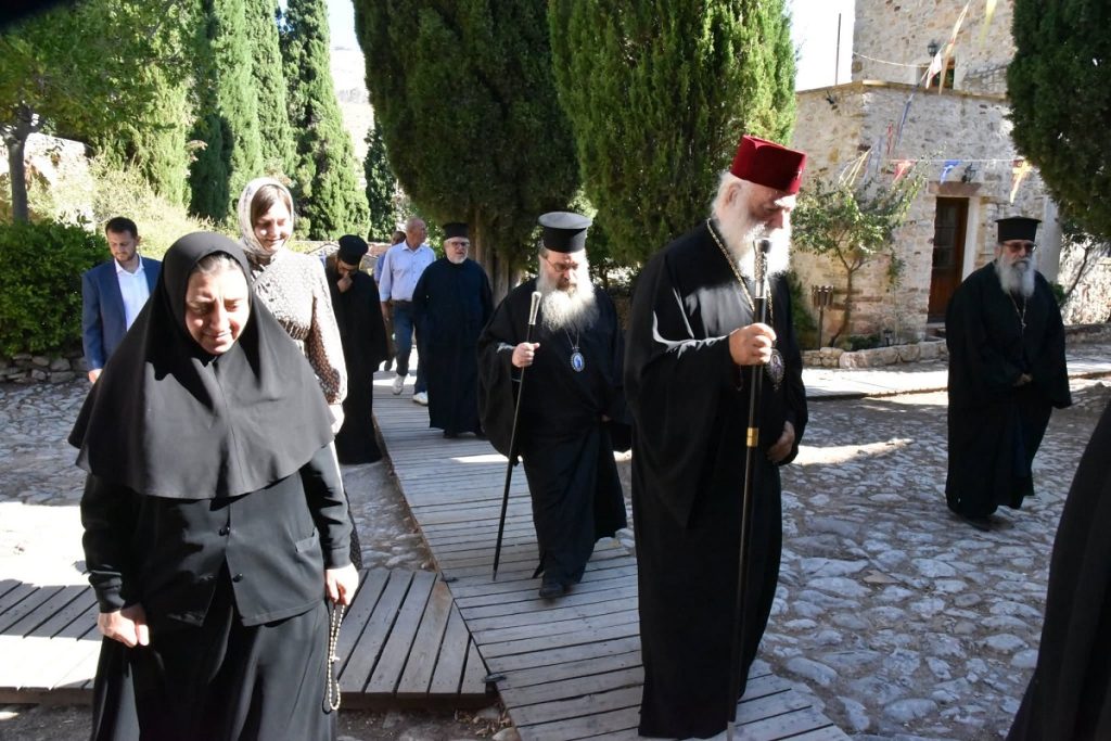 Στη Χίο ο Πατριάρχης Αλεξανδρείας για τα θυρανοίξια του Ι.Ν. Αγίου Γεωργίου Συκούση