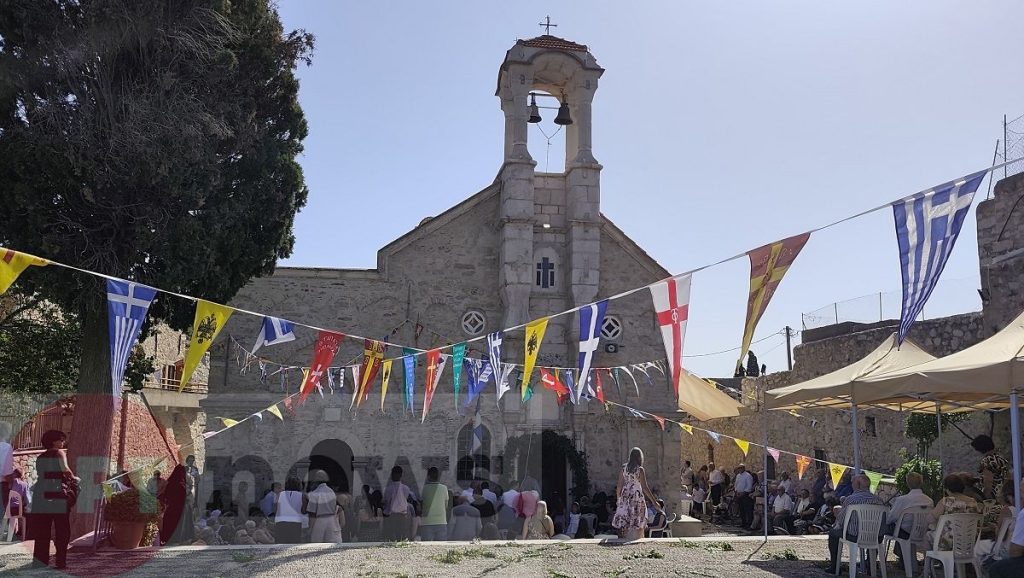 Στη Χίο ο Πατριάρχης Αλεξανδρείας για τα θυρανοίξια του Ι.Ν. Αγίου Γεωργίου Συκούση