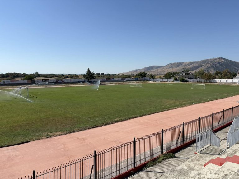 «Λίφτινγκ» στο δημοτικό στάδιο Τυρνάβου
