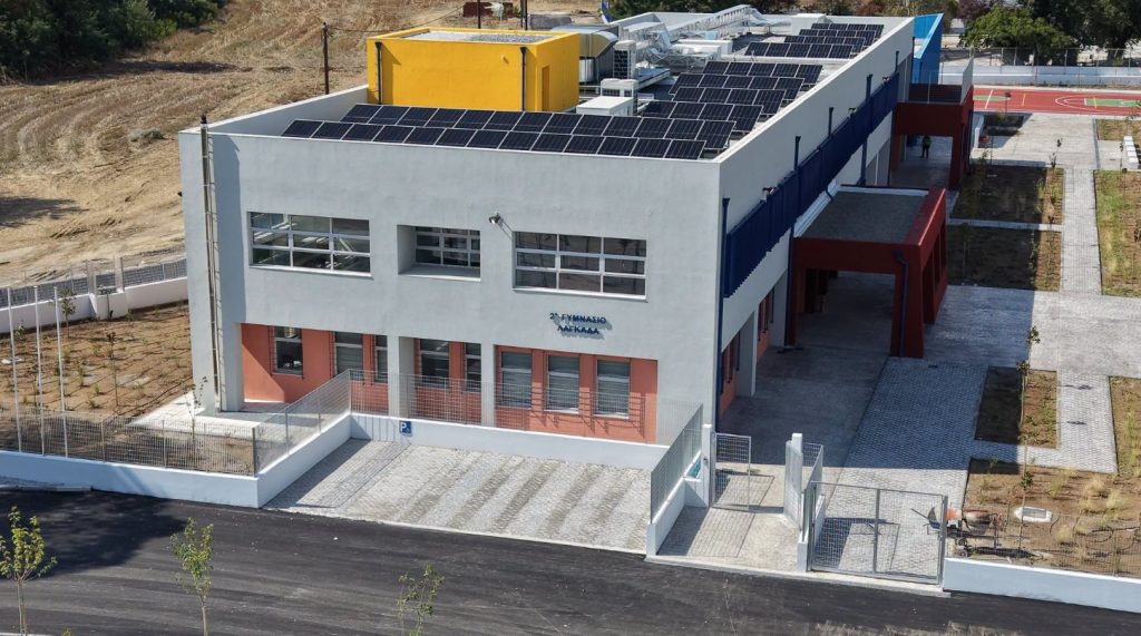 Θεσσαλονίκη: Εγκαινιάστηκε το 2ο Γυμνάσιο Λαγκαδά παρουσία του υπουργού Μεταφορών και Υποδομών Χρ. Δήμα
