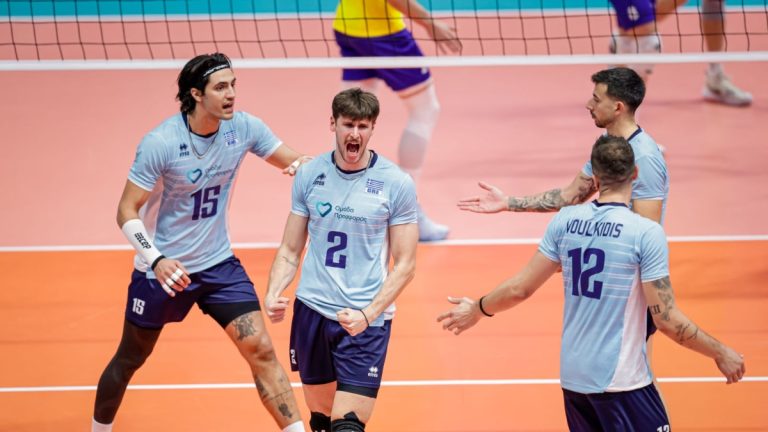 Δείτε τα highlights του αγώνα Ελλάδα-Σουηδία για το Eurovolley 2026