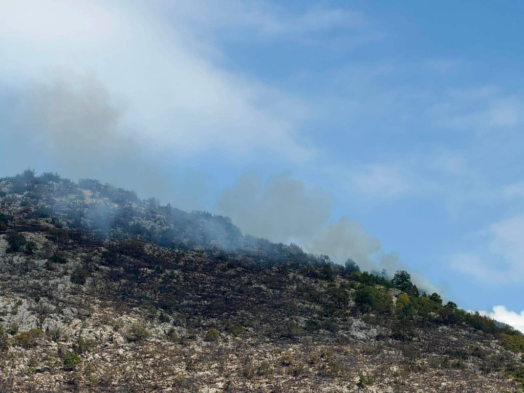 Βελτιωμένη η εικόνα της πυρκαγιάς στην Κρυσταλλοπηγή Φλώρινας