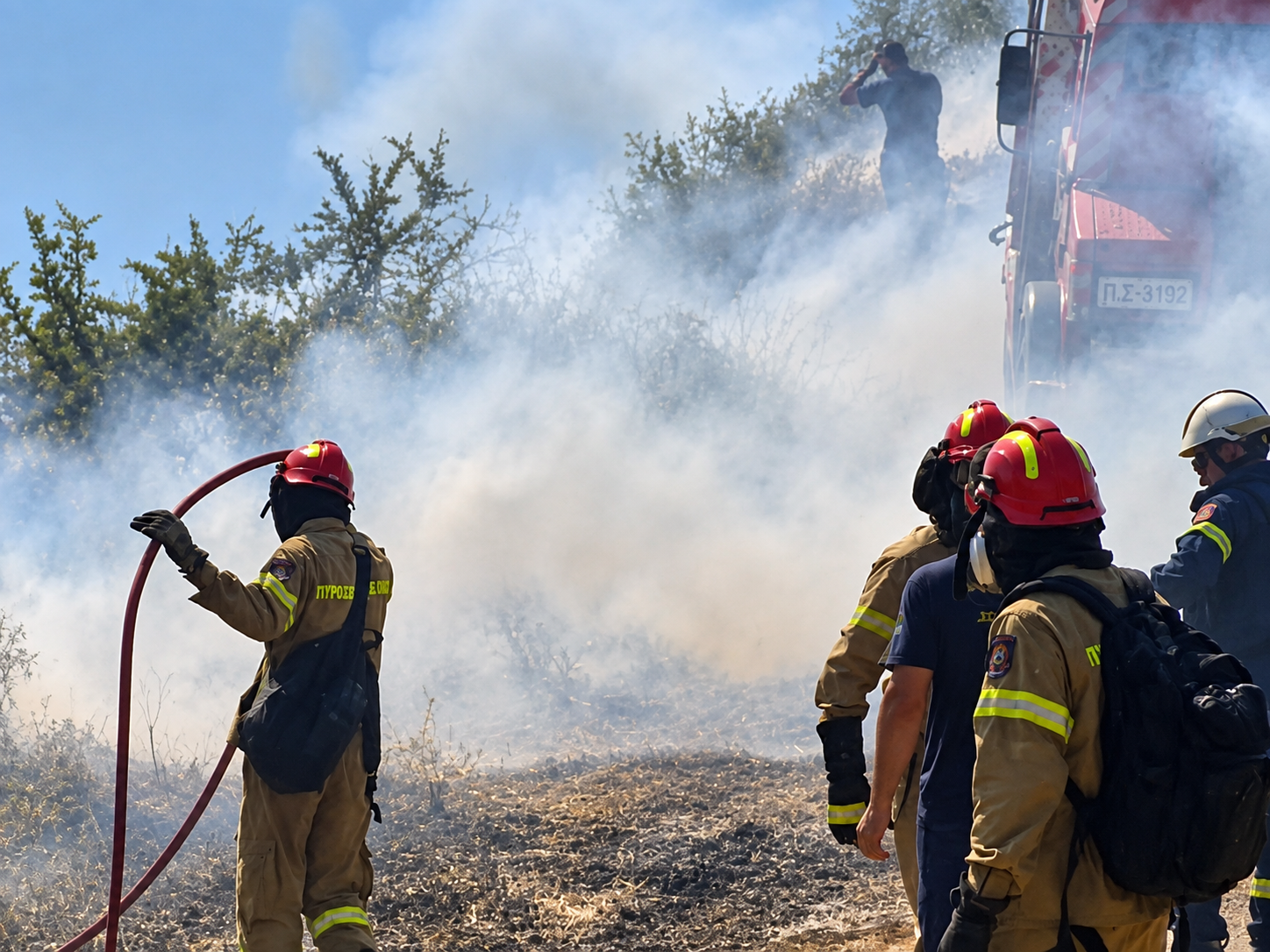 Μεσσηνία: Μεγάλη κινητοποίηση για φωτιά στο Ψάρι – Έχει πάρει διαστάσεις λόγω των ισχυρών ανέμων