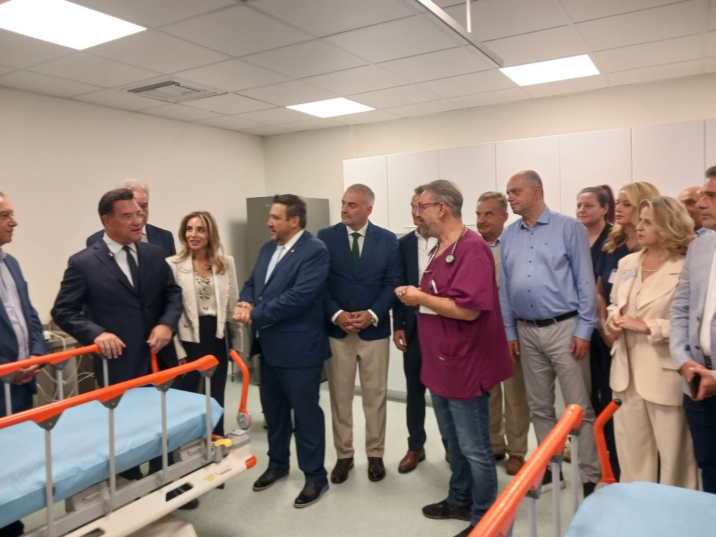 Άδ. Γεωργιάδης από τη Λάρισα: «Αναβαθμίζουμε το ΕΣΥ Κάποιοι έλεγαν ότι το Νοσοκομείο θα κλείσει»