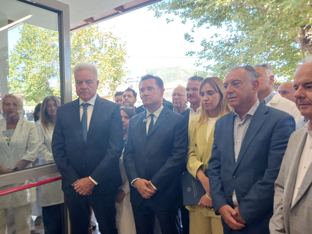 Άδ. Γεωργιάδης από τη Λάρισα: «Αναβαθμίζουμε το ΕΣΥ Κάποιοι έλεγαν ότι το Νοσοκομείο θα κλείσει»