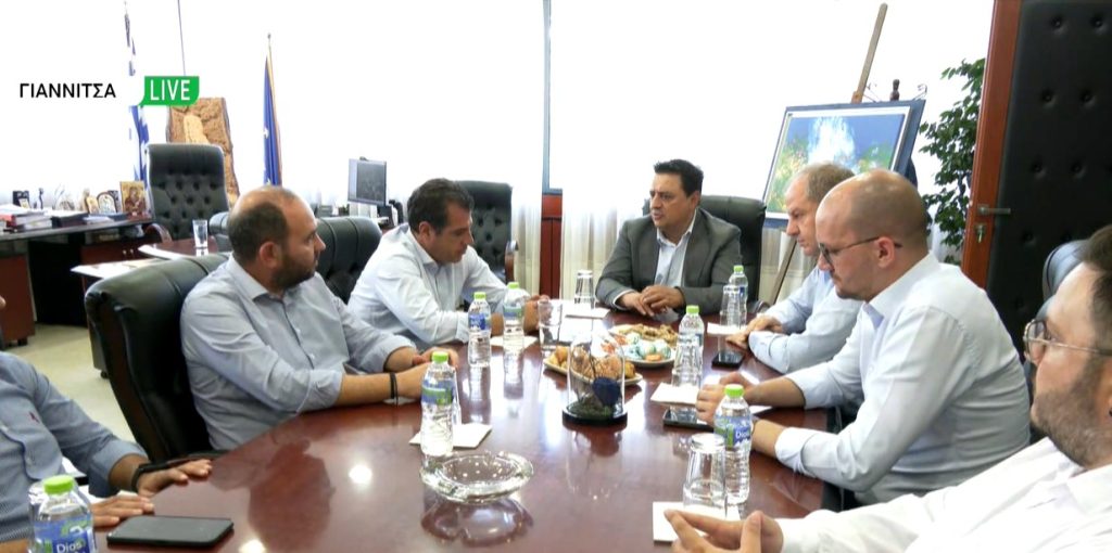 Περιοδεία Θ. Πλεύρη σε Πέλλα και Ημαθία: Συναντήσεις με κοινωνικούς και παραγωγικούς φορείς