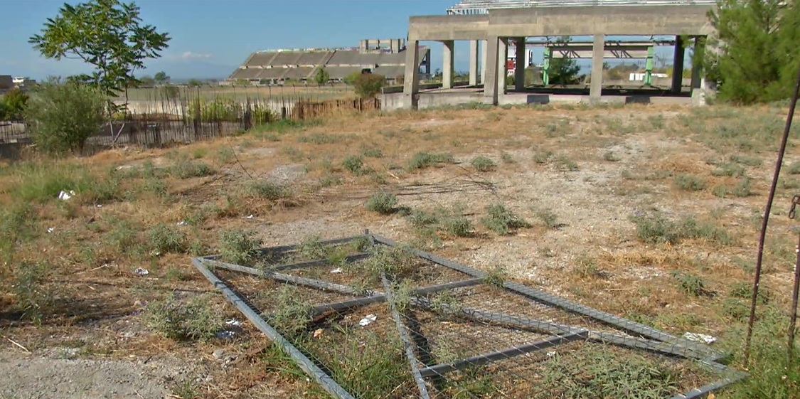 Θεσσαλονίκη: Εικόνα εγκατάλειψης παρουσιάζει το ημιτελές Αθλητικό Πάρκο Ευόσμου