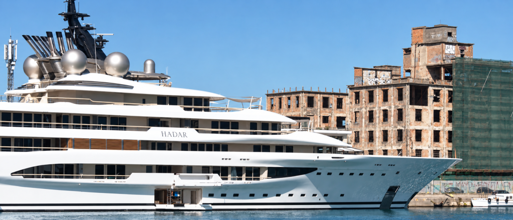 Καλαμάτα: Πόλος έλξης τα mega yachts «Blue» και «Hadar» – Τα οφέλη για την τοπική οικονομία