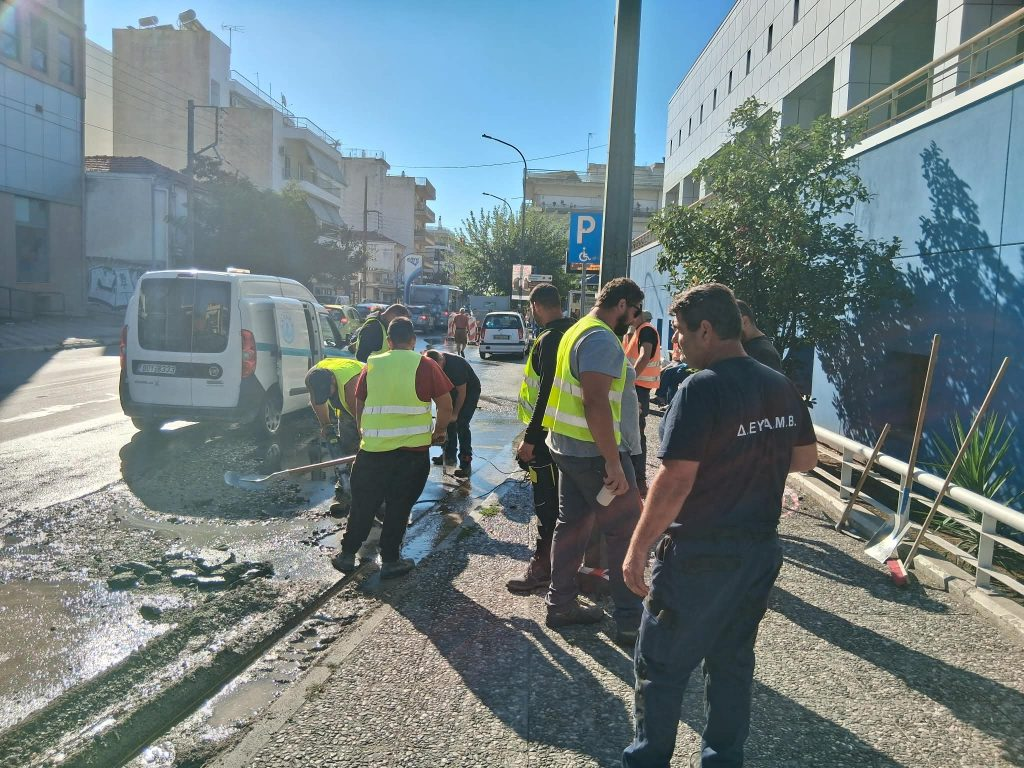 Βόλος: Εναλλακτική υδροδότηση μετά την βλάβη στον κεντρικό αγωγό