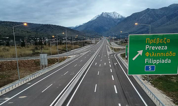 Πρέβεζα – Ιόνια Οδός και Πρέβεζα – Ηγουμενίτσα: Πού βρίσκονται τα έργα