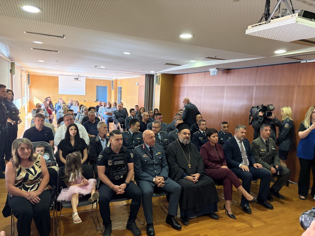 Λάρισα: Αριστείο ανδραγαθίας απονεμήθηκε σε αρχιφύλακα της Άμεσης Δράσης