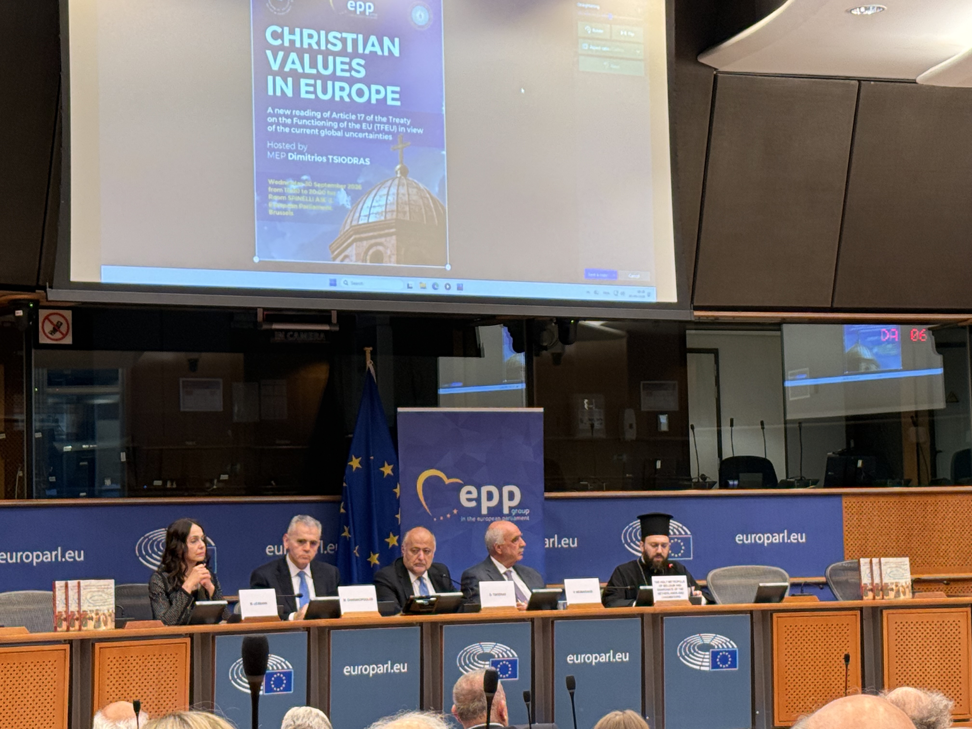 Οι χριστιανικές αξίες στο επίκεντρο συζήτησης στο Ευρωπαϊκό Κοινοβούλιο