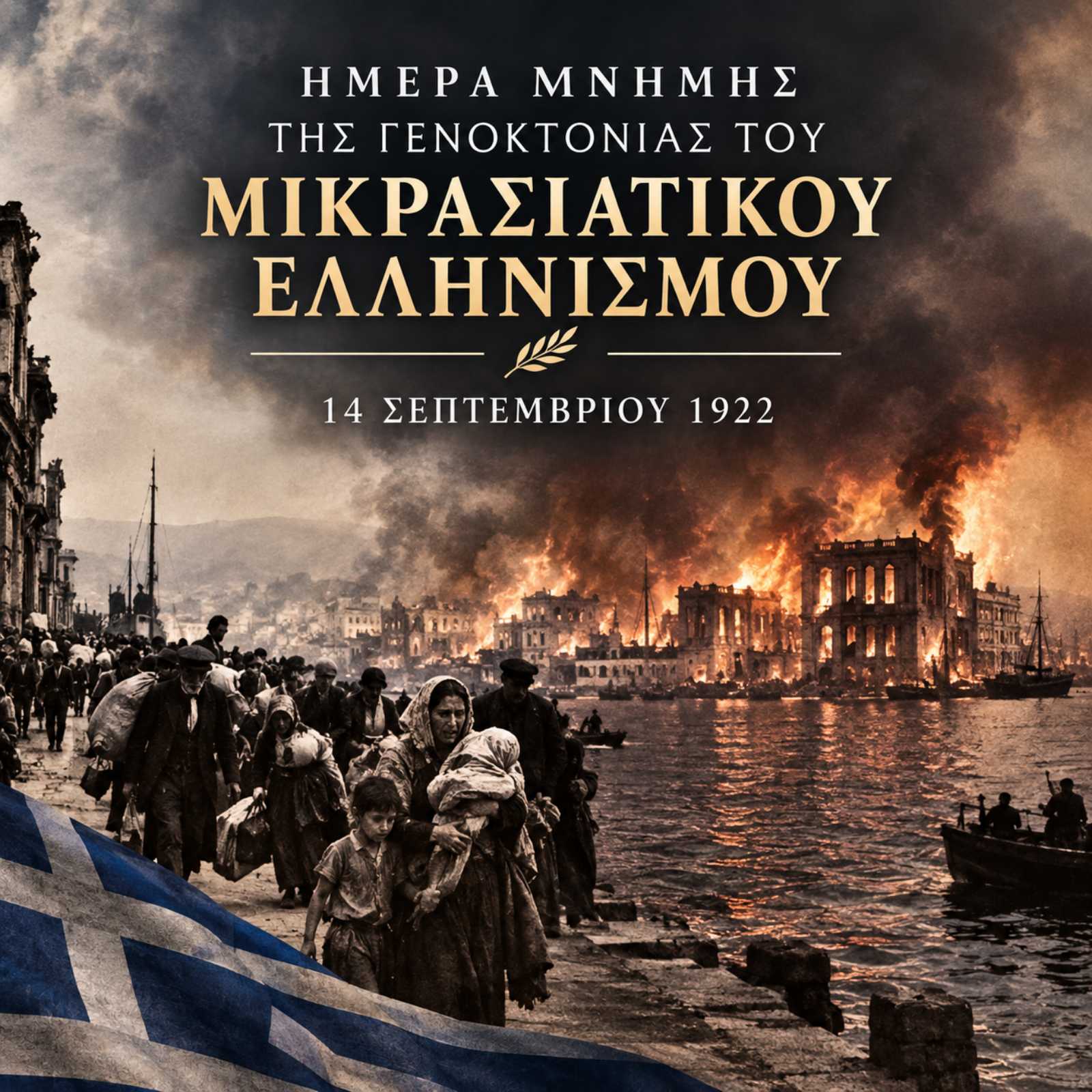 Αθλητικά σωματεία τιμούν την ιστορική μνήμη για τη γενοκτονία των Ελλήνων της Μικράς Ασίας