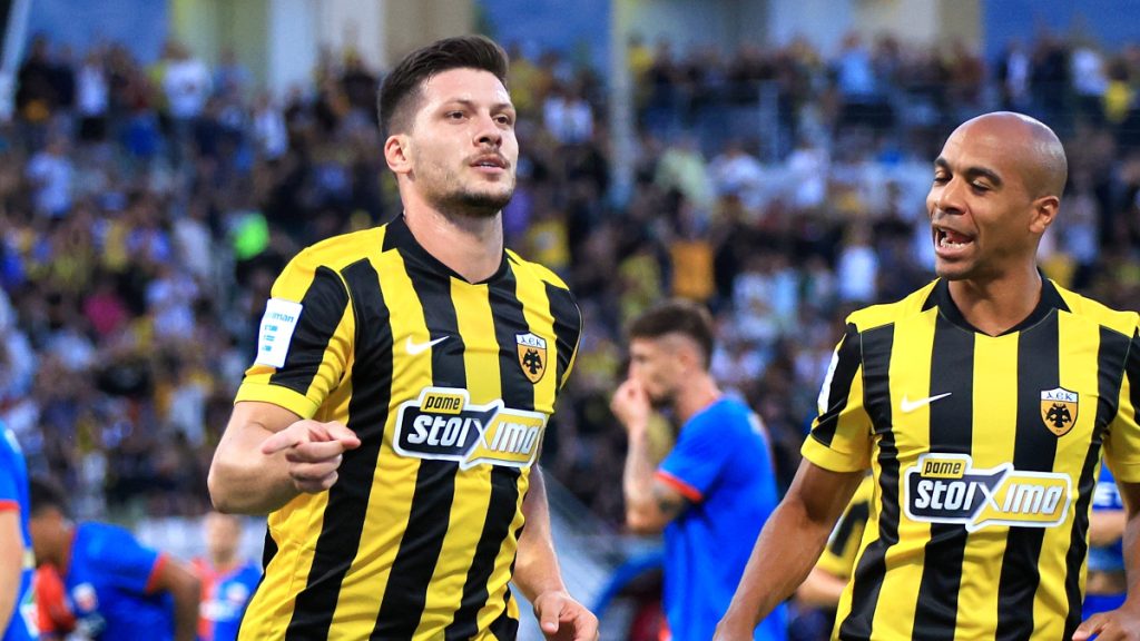 Βόλος – ΑΕΚ 1-2: Νίκη με δημιουργία και εκτέλεση Γιόβιτς για τον «Δικέφαλο»