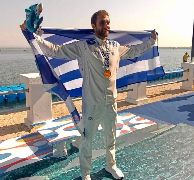 Δύο χρυσά για τον Στέφανο Ντούσκο και χάλκινο για τον Κωνσταντίνο Γιαννούλη