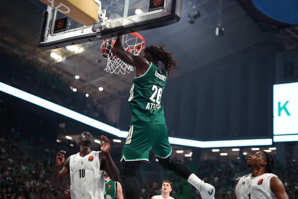 Euroleague: «Πάρτι» Παναθηναϊκού με «κατοστάρα» στο ΟΑΚΑ, 102-79 τη Βιλερμπάν  ​