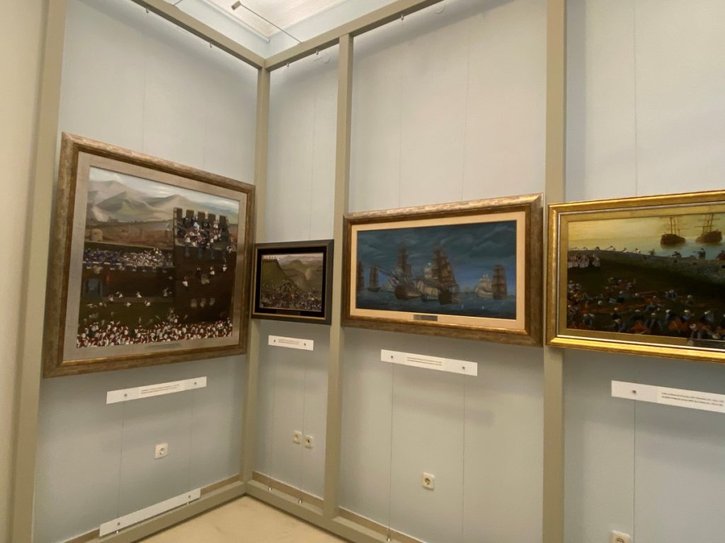 «Μνήμες από την Επανάσταση του 1821» – Έκθεση ζωγραφικής του Γιώργου Πηρούνια στην Τρίπολη