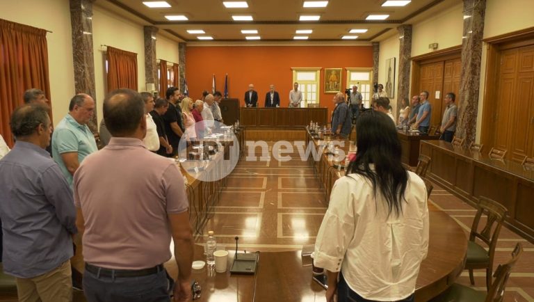 Δημοτικό Συμβούλιο Πύργου: Ενός λεπτού σιγή στη μνήμη του Επισμηναγού Γιάννη Μπλέσια