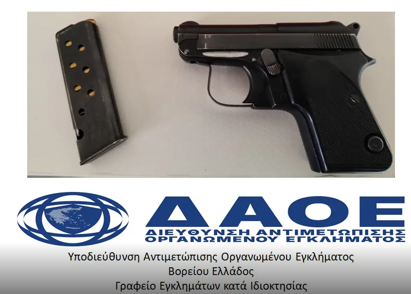 Συνελήφθη στην Κομοτηνή 68χρονος «Vor V Zakone» – Είχε κρυμμένο πιστόλι, χειροβομβίδα και δεκάδες φυσίγγια