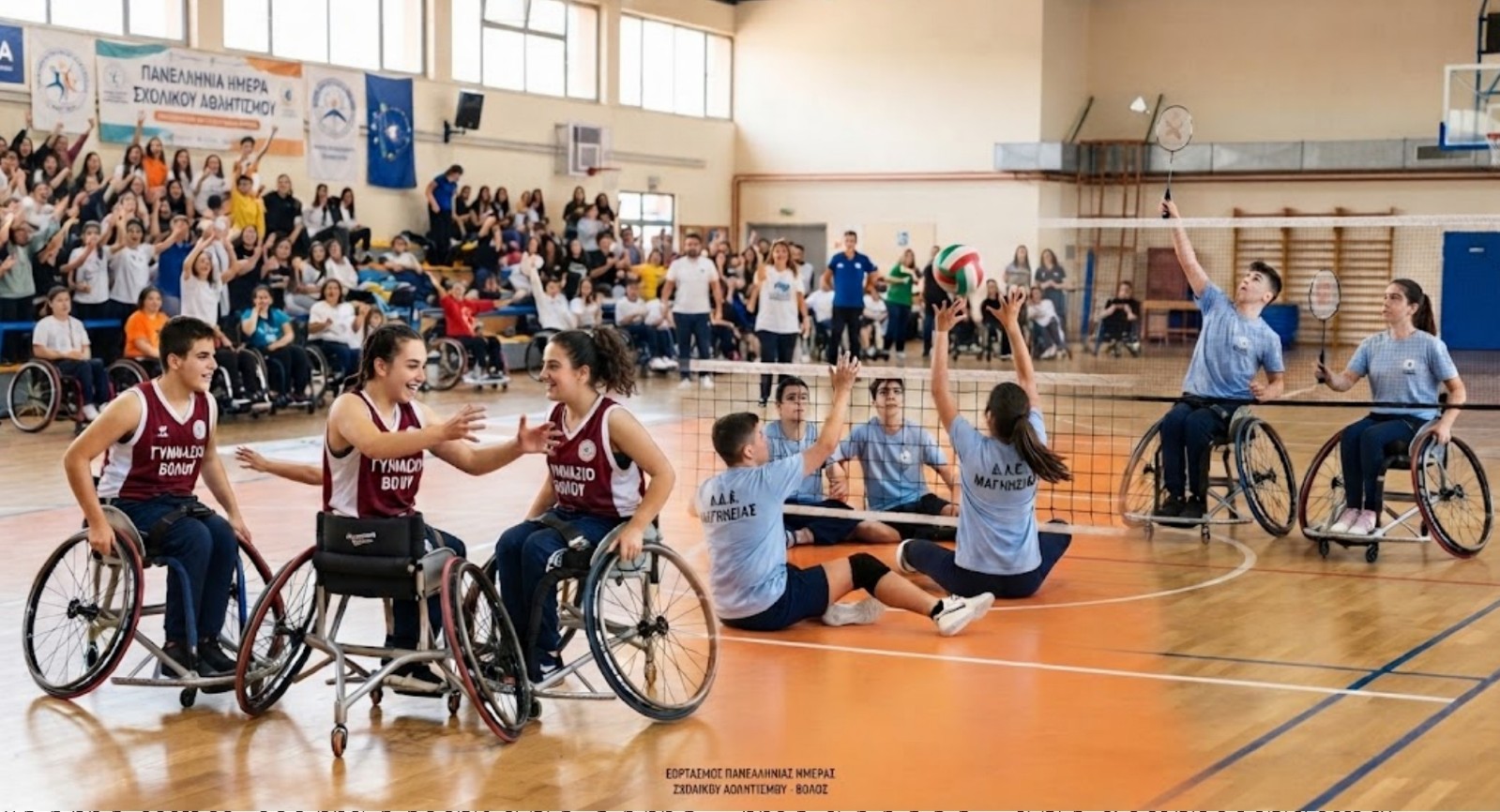 Μαγνησία: Με δράσεις για τον αθλητισμό ΑμεΑ η 13η Πανελλήνια Ημέρα Σχολικού Αθλητισμού