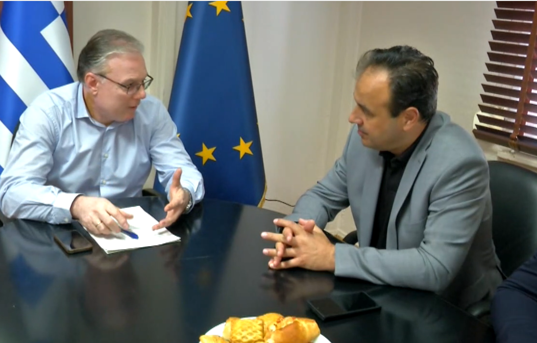 Θεσσαλονίκη: Περιοδεία του υπουργού ψηφιακής διακυβέρνησης στο δήμο Χαλκηδόνας