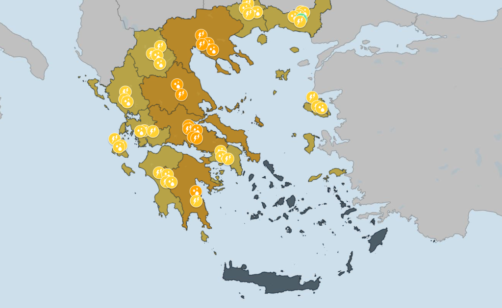 Έκτακτο δελτίο ΕΜΥ: Πορτοκαλί προειδοποίηση για τέσσερις περιοχές