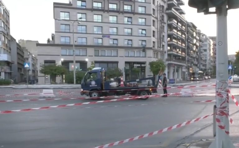 Θεσσαλονίκη: Κλειστή η 26ης Οκτωβρίου – Δεν λειτουργούν τα φανάρια