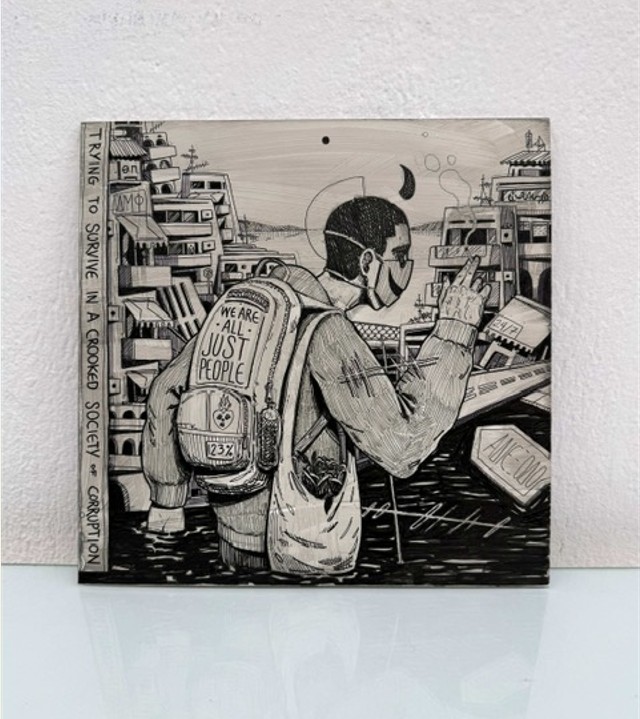 COVER 33: 24 graffiti artists δημιουργούν πάνω σε λευκά εξώφυλλα βινυλίου