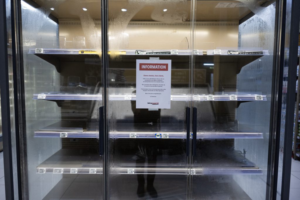 Γαλλία: Εισαγγελική έρευνα για την κυβερνοεπίθεση στα σούπερ μάρκετ – 50 °C έδειξαν τα ψυγεία – Πετάχτηκαν τόνοι προϊόντων
