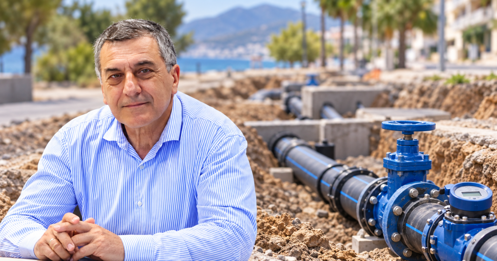 Νέοι αγωγοί ύδρευσης 25,6 χιλιομέτρων για την μείωση των απωλειών νερού στην Νεάπολη του Βόλου