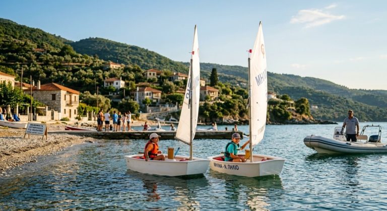 Νότιο Πήλιο: Δύο νέα σκάφη για μαθήματα ιστιοπλοΐας σε μαθητές στη Μηλίνα