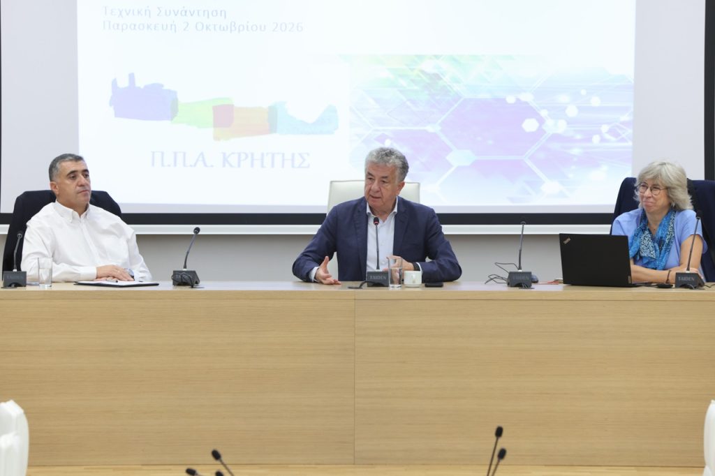 Στ. Αρναουτάκης: Οριζόντια χρηματοδότηση 48 εκατ. ευρώ στους δήμους της Κρήτης από το Περιφερειακό Πρόγραμμα Ανάπτυξης