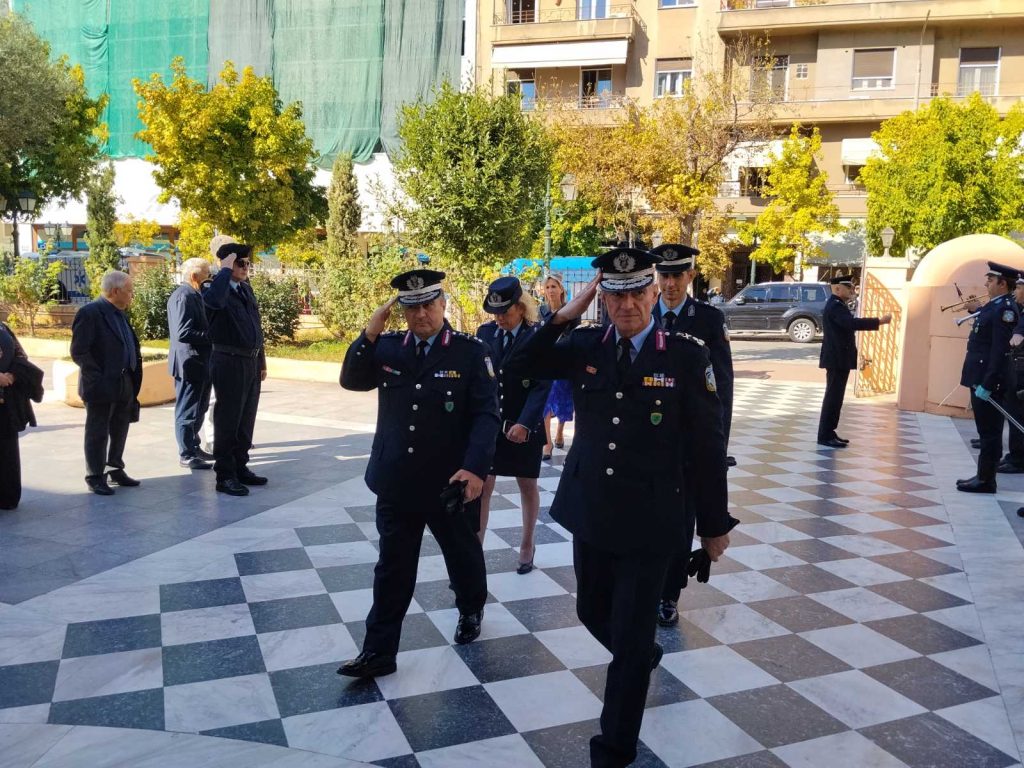 Εορτασμός της «Ημέρας της Ελληνικής Αστυνομίας» και του Προστάτη του Σώματος Μεγαλομάρτυρα Αγίου Αρτεμίου στη Θεσσαλονίκη
