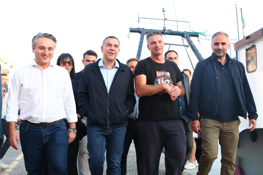 Συνάντηση του Αλέξη Τσίπρα με εκπροσώπους αλιέων στη Θεσσαλονίκη