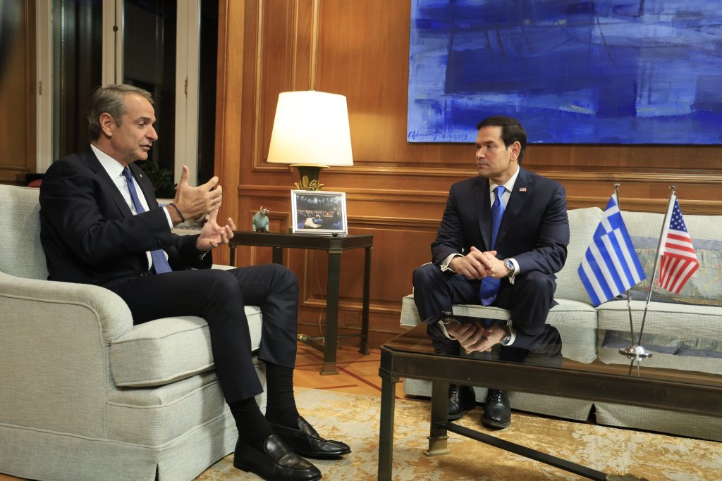 Μητσοτάκης: «Στο υψηλότερο επίπεδο οι σχέσεις μας με τις ΗΠΑ» – Ρούμπιο: «Ισχυρός εταίρος η Ελλάδα»