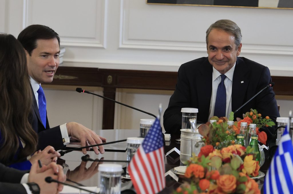 Μητσοτάκης: «Στο υψηλότερο επίπεδο οι σχέσεις μας με τις ΗΠΑ» – Ρούμπιο: «Ισχυρός εταίρος η Ελλάδα»