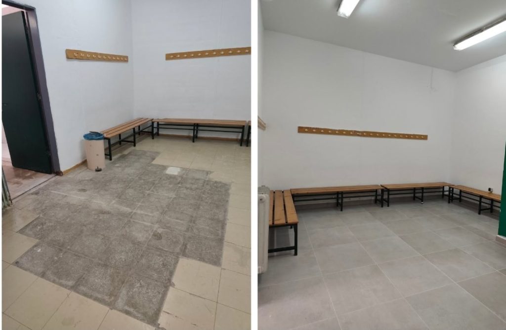 Ανακαίνιση και ουσιαστική αναβάθμιση των υποδομών στο Κλειστό Γυμναστήριο Πολυγύρου