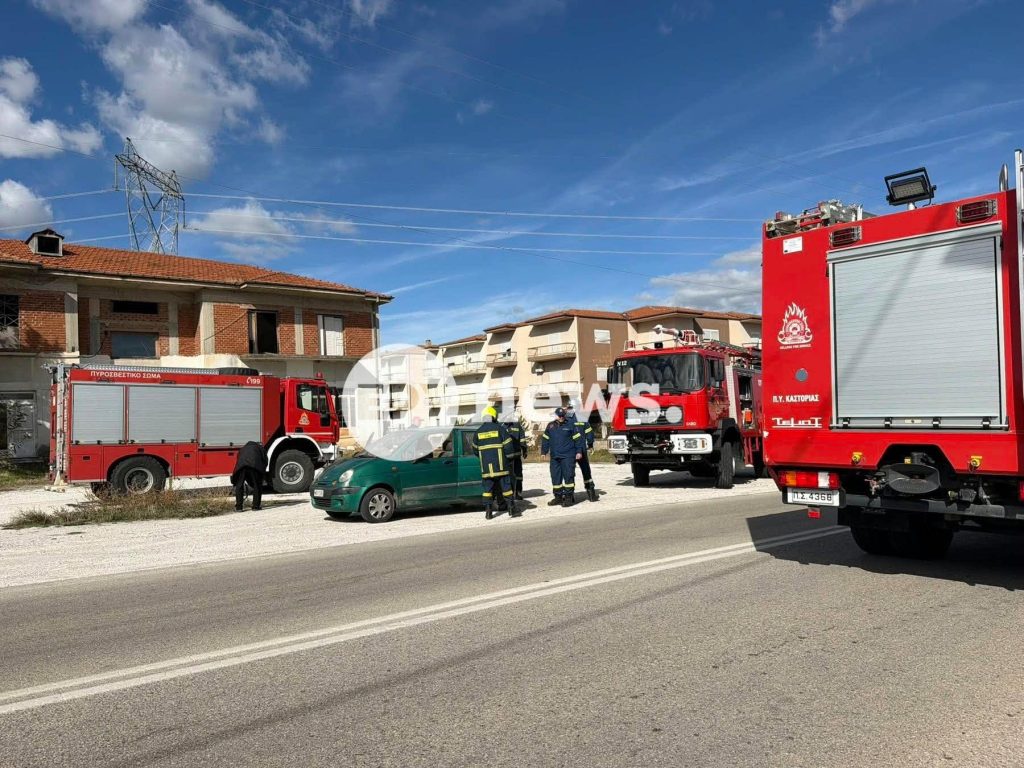 Φωτιά σε εν κινήσει όχημα στην είσοδο του Άργους Ορεστικού – Άμεση κινητοποίηση της Πυροσβεστικής