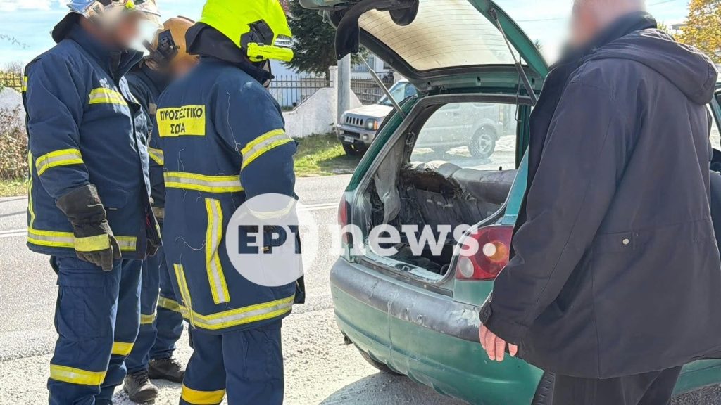Φωτιά σε εν κινήσει όχημα στην είσοδο του Άργους Ορεστικού – Άμεση κινητοποίηση της Πυροσβεστικής